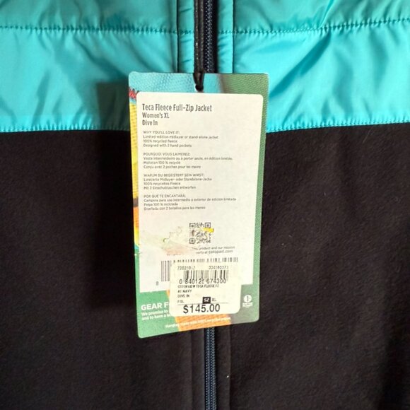 Cotopaxi Teca Fleece Full Zip Women’s Jacket XL NWT - Picture 4 of 7